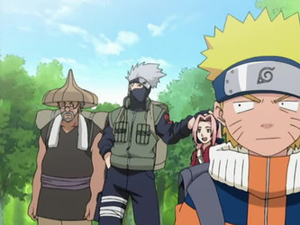 Naruto Complete Collection/Naruto/Naruto - 006 - A Dangerous Mission! Journey To The Land Of Waves!   [DarkDream].mkv